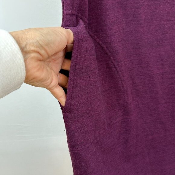 32 Degrees Wine Colored Sleeveless Shift Dress, M - Picture 5 of 6